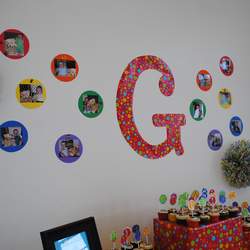 Griffen's First Birthday - Polka Dots & Gumballs