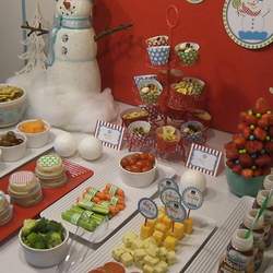Kids Holiday Party (A Healthier Version) - Snowman