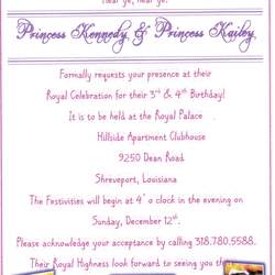 Kailey & Kennedy Princess Party - Princess
