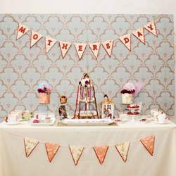 Holiday dessert table - Japanese