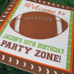 Football Birthday Party - Football