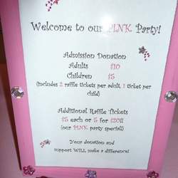 Pink Party - Raising $$ for the 3-Day Walk