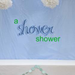 A "Shower" Shower - Rain and Umbrella Baby Shower