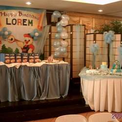 Lorem Nathan's 1st Birthday - King/Blue Bear Party