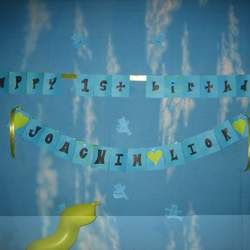 Joachim Lior's 1st Birthay Party! - Blue Bear Themed Party