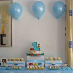 "Fun at One"-Stephan's first birthday party - None