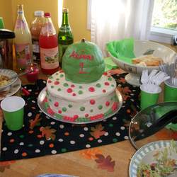 Keira's 1st birthday - The Apple of our eye