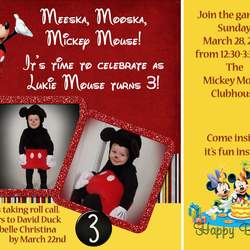 Mickey Mouse Club Party - Mickey Mouse