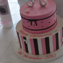 Anabelle's Christening - Pink & Chocolate Butterflies...