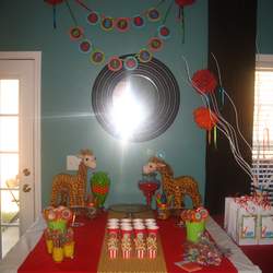 Treyson 1st birthday Party - Safari