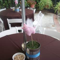 Pigs must be flyin', because they weren't even Tryin' - flying pigs and baby boy blue