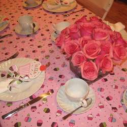 Charlotte's 6th Cupcake Birthday - Cupcake decorating party, tea party