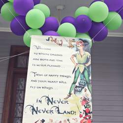 Ainsley's Neverland 3rd Birthday - Peter Pan