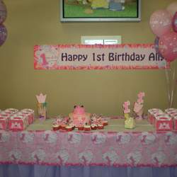 Ali's 1st birthday princess party - Princess