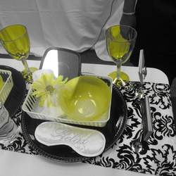 Craft Fair Showcase - Damask & Yellow