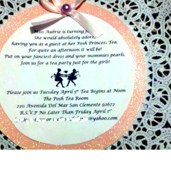 Posh Princess Tea - Tea Party