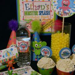 Monster Splash Birthday Bash - Lil' Monster