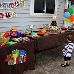 David's truck Birthday - Dump Truck