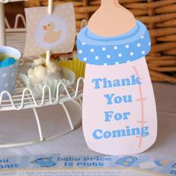 Blue Baby Shower - Boy Baby Shower