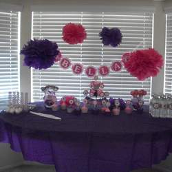 Bella's Princess Party - Purple and Pink Princess party