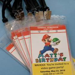 Matt's 8th Birthday - Mario