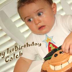 Caleb's 1st Birthday - Monkey Business