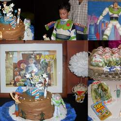 Los 4 añitos de Santy - Toy Story