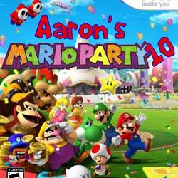 Aaron's 10th Birthday - Super Mario Bros