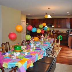 Carys' 5th Birthday - Mad Hatter Tea Party