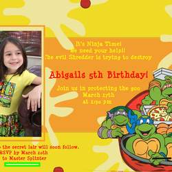 Abby's Teenage Mutant Ninja Turtle Party! - None