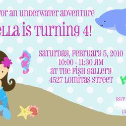 Under the Sea Adventure - Mermaid 