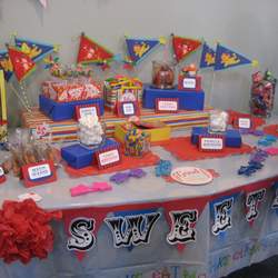 Sam's 6th birthday party  - Carnival/Circus