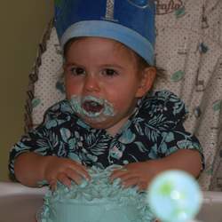 Max's 1st Birthday - retro surf party