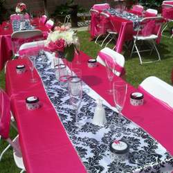 Damask and Pink - None