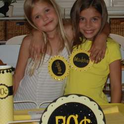 Lemonade Stand party fundraiser - Yellow and black