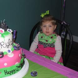 Ryleigh's Second Birthday - Oh So Sweet Ladybugs