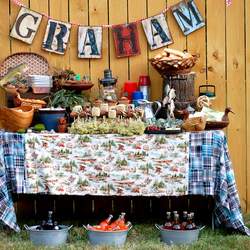 Graham's Backyard Camping Party - Camping/Woodsy