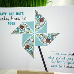 Spin in For Some Fun - Gabriel is Turning One! - Pinwheel Themed First Birthday