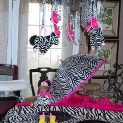 wild about emery - Hot Pink and Black