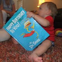 Nolan's 1st "Seussical" Birthday - First Birthday/Dr. Seuss