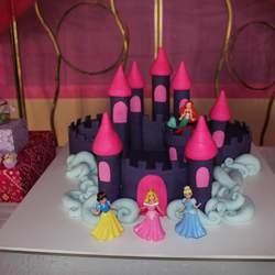 Clarinha is 4 - Disney Princess Party