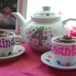 Samantha and Alaina's Tea Party - None