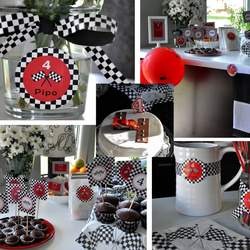 Roar into Pipo's four - A Race Car Birthday Party