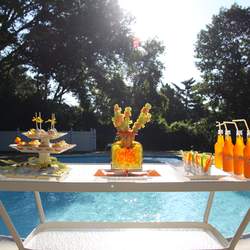 End of Summer Ladies' Brunch - Orange and Yellow