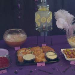 Black/Purple Bridal Shower - None