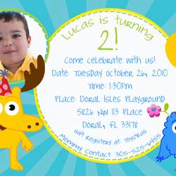 Lucas 2nd Bday - Nick Jr's - Moose Birthday Party