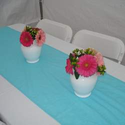 1st birthday - Pink/turquoise Cupcake birthday party