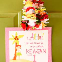 Reagan's 1st Birthday Luau - 1st Birthday Luau