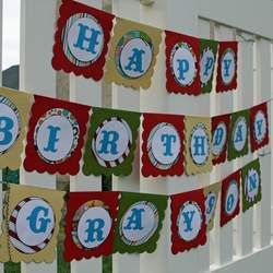 Grayson's first birthday - Circus/Carnival