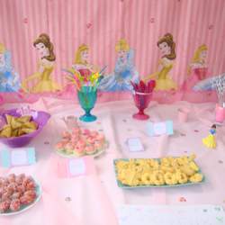 4th birthday party - Princess Birthday Party 